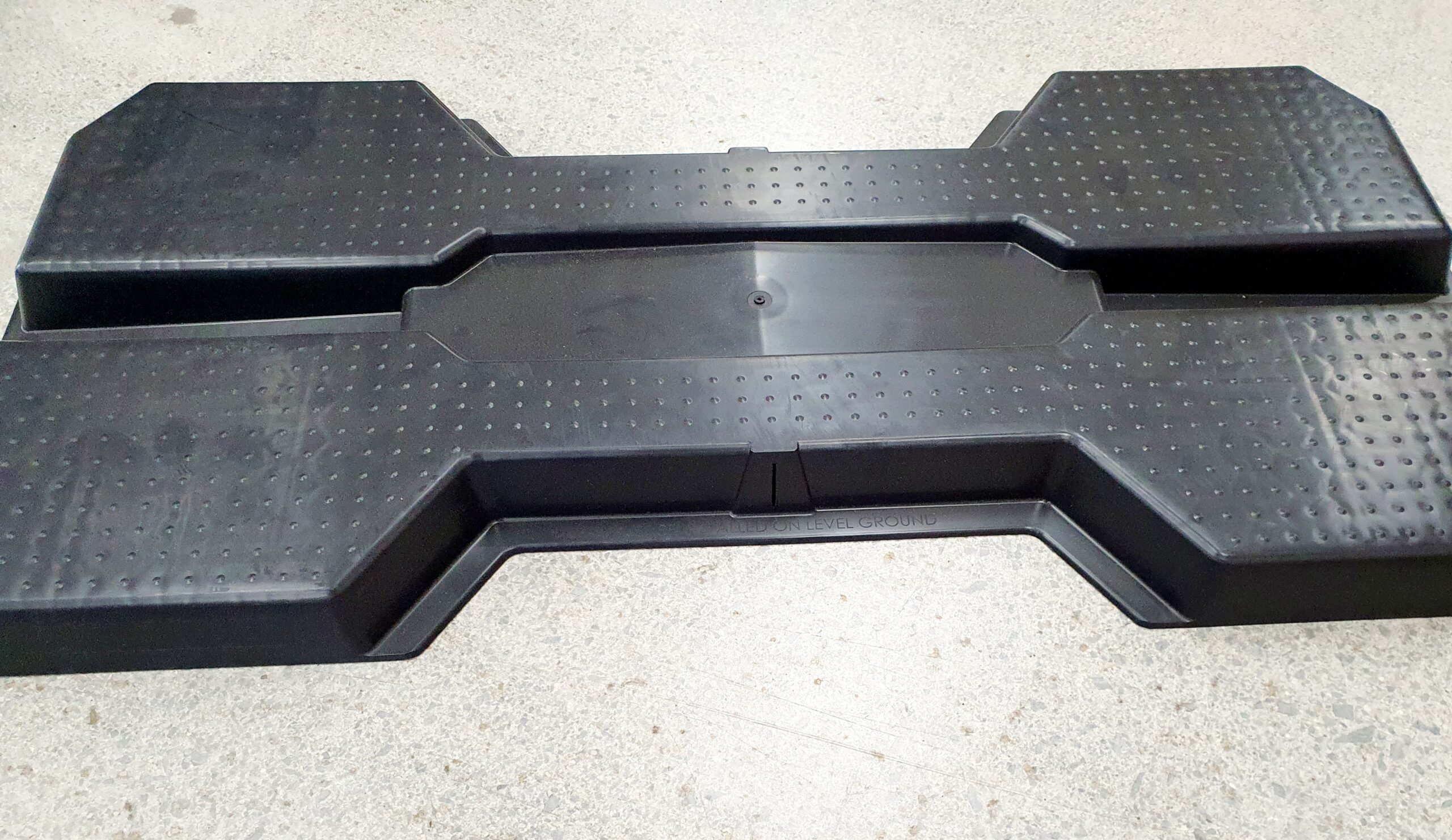 Tuff Slab AC Mounting Slab Black -