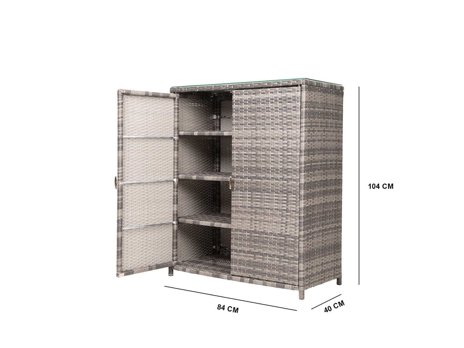 Vicenza Outdoor Storage Pr8809 Storage Cabinets Nz Depot 7 - Nz Depot