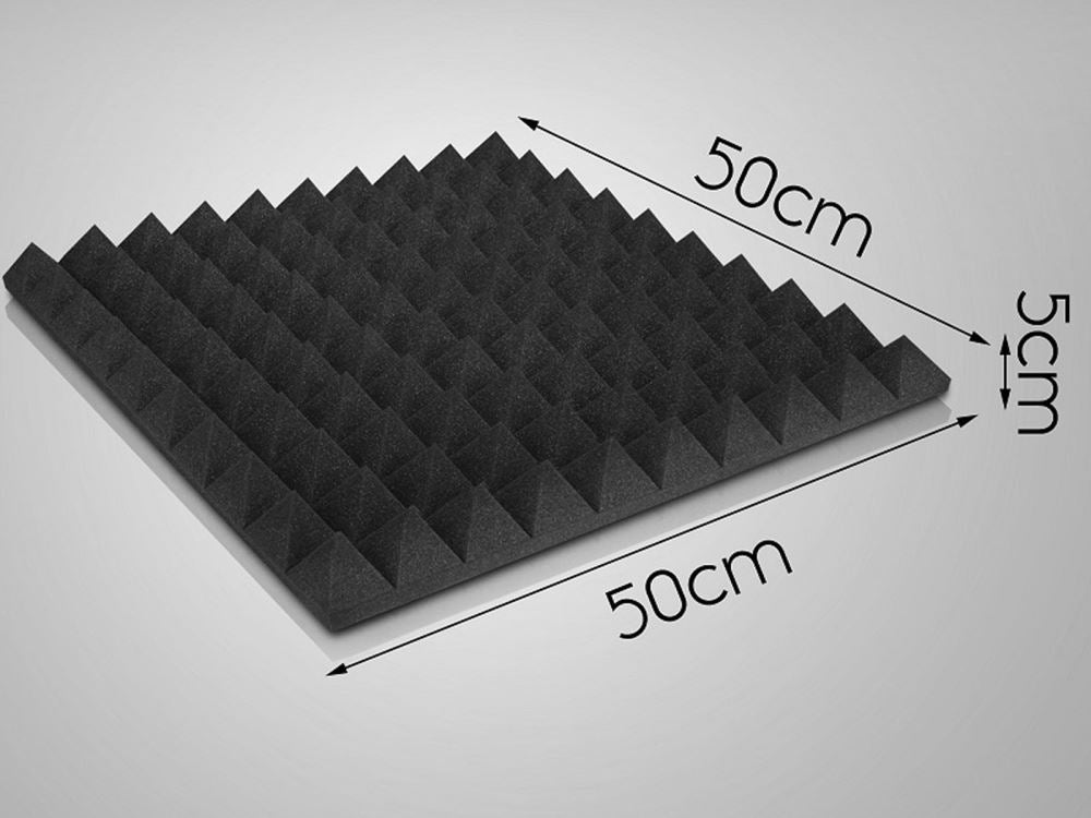 Acoustic Foam 6X Pyramid PR539 1 Throws NZ DEPOT 3 1