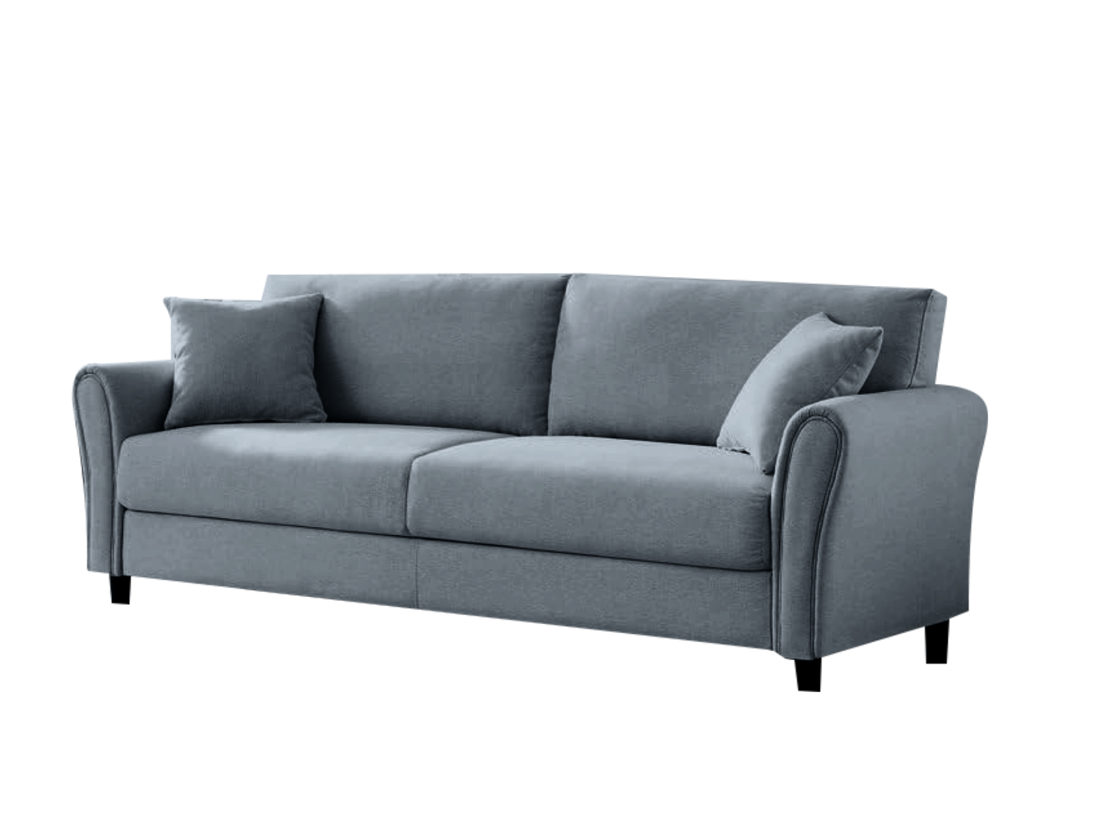 DS Cozza Linen Sofa Blue