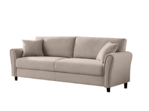 DS Cozza Linen Sofa New Beige PR65463 Sofas Sectionals Sofa Beds NZ DEPOT