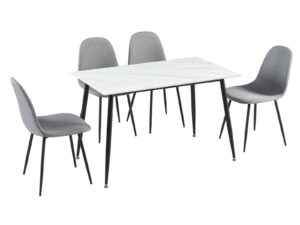 DS Esther 5PC Dining Set PR72036 Dining Tables NZ DEPOT