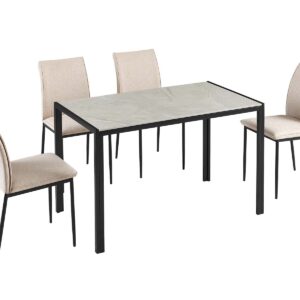 DS Issac 5PC Dining Set