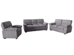 DS Verna Living Sofa Set Linen Grey PR72092 Sofas Sectionals Sofa Beds NZ DEPOT