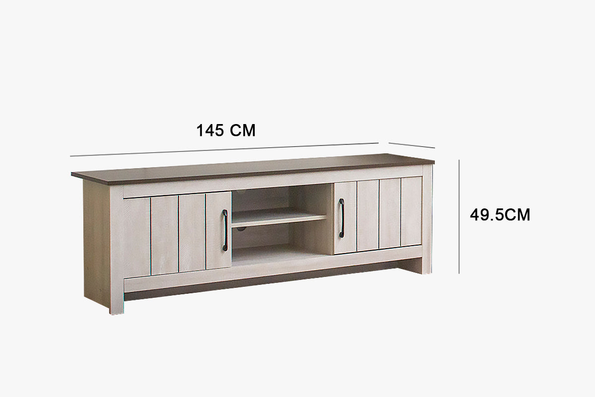 Lennart Entertainment Unit 1.45m PR6651 Entertainment Units NZ DEPOT 5