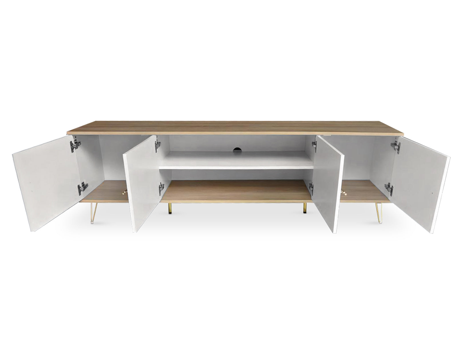 Lilium TV Stand 1.8M PR65059 Entertainment Units NZ DEPOT 4