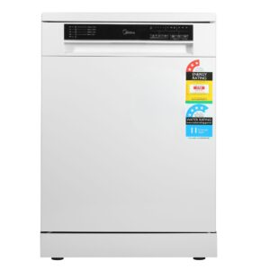 Midea 12 Place Setting Dishwasher with 3 year Warranty Dishwashers MDWPF1233FW WG NZDEPOT