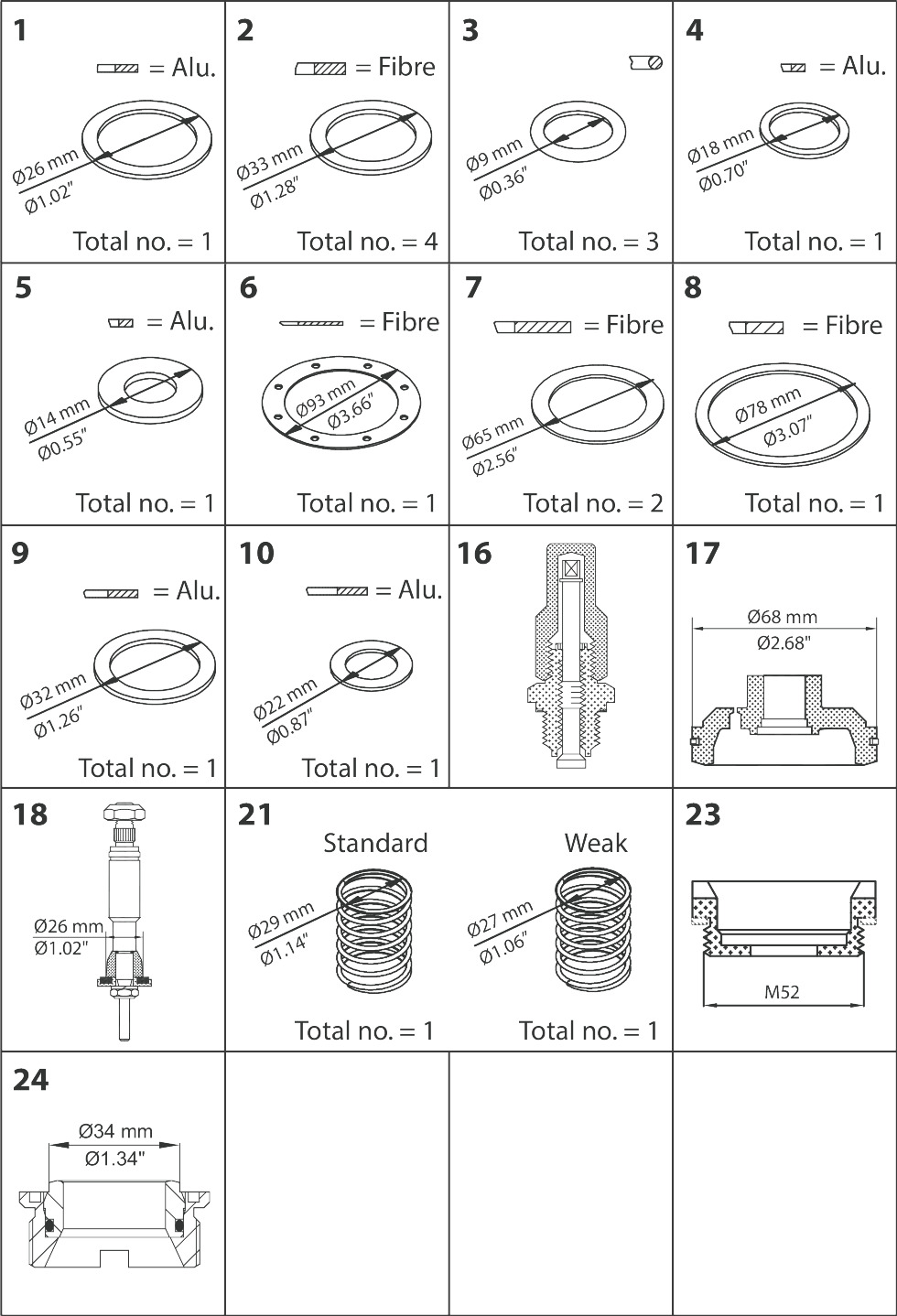 Industrial Valves, Industrial Valves, COMPONENTS.