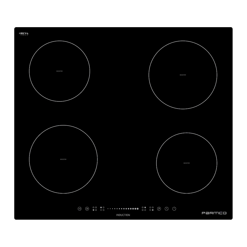 Parmco 600mm, Induction, Black, 4 Element Cooktop  I  Series 3 - NZDEPOT