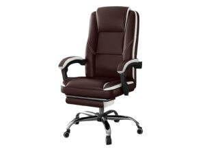 Siena Executive Office Chair PU Brown PR72011 Office Chairs NZ DEPOT