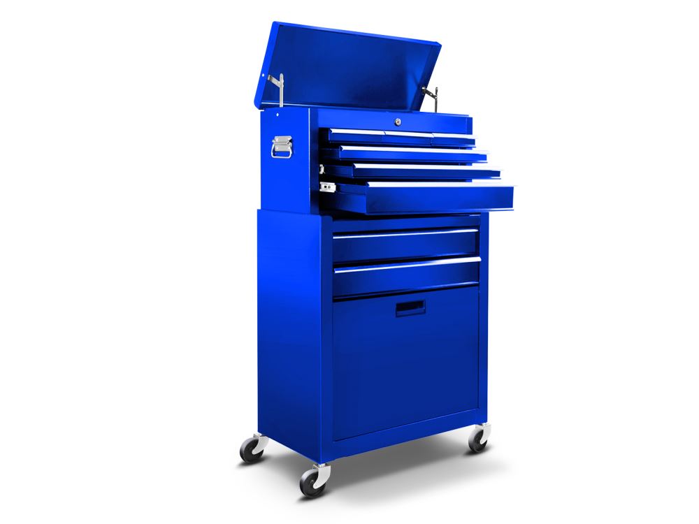 Tool Cabinet Combo Set Blue