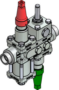 Valve station ICF 20 4 18H 20 mm Connection standard ASME B 16.11 Industrial Valves 027L3353