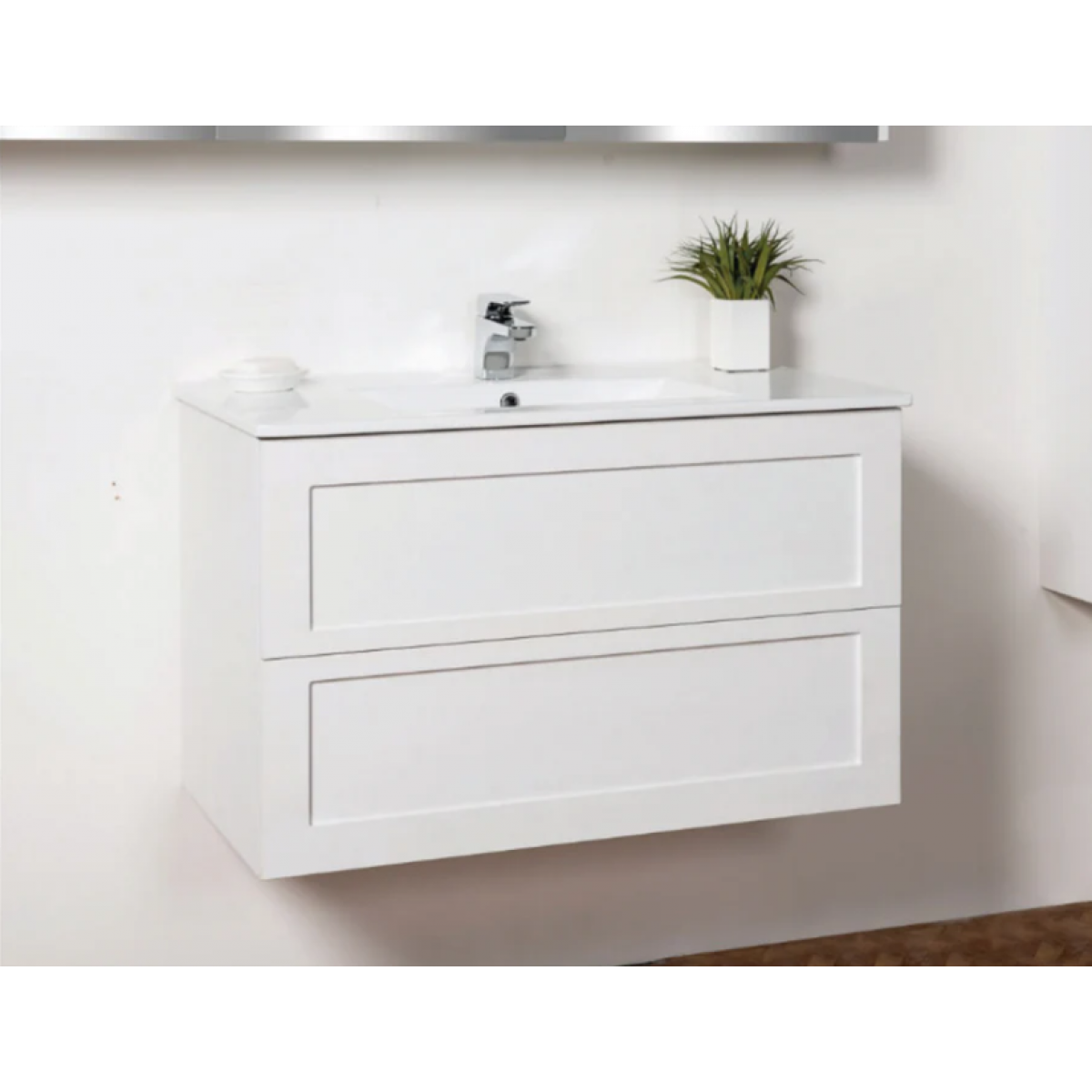 Vanity - Jess Series Wall Hung White - 100% Water Proof, Wall Hung - NZ DEPOT