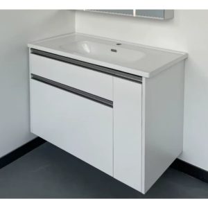 Vanity - Multiple Plywood Vanity in White Color - 100% Water Proof, Wall Hung - NZ DEPOT