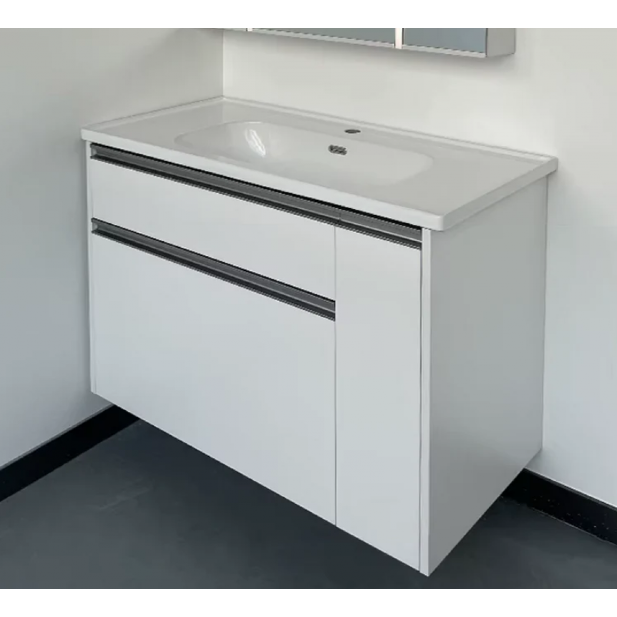 Vanity - Multiple Plywood Vanity in White Color - 100% Water Proof, Wall Hung - NZ DEPOT