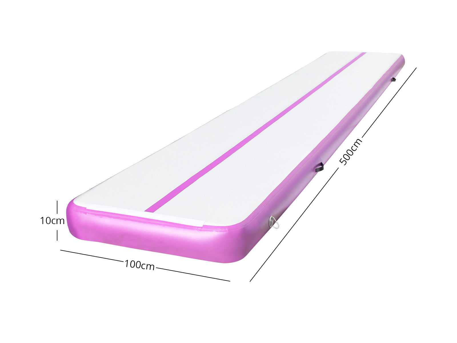 Air Track 500x100x10Cm Pink Color PR72104 Air Track NZ DEPOT 3