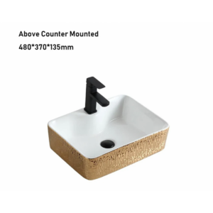 Counter Top Ceramic Basin A01 - Golden, Counter Top Basin - NZ DEPOT