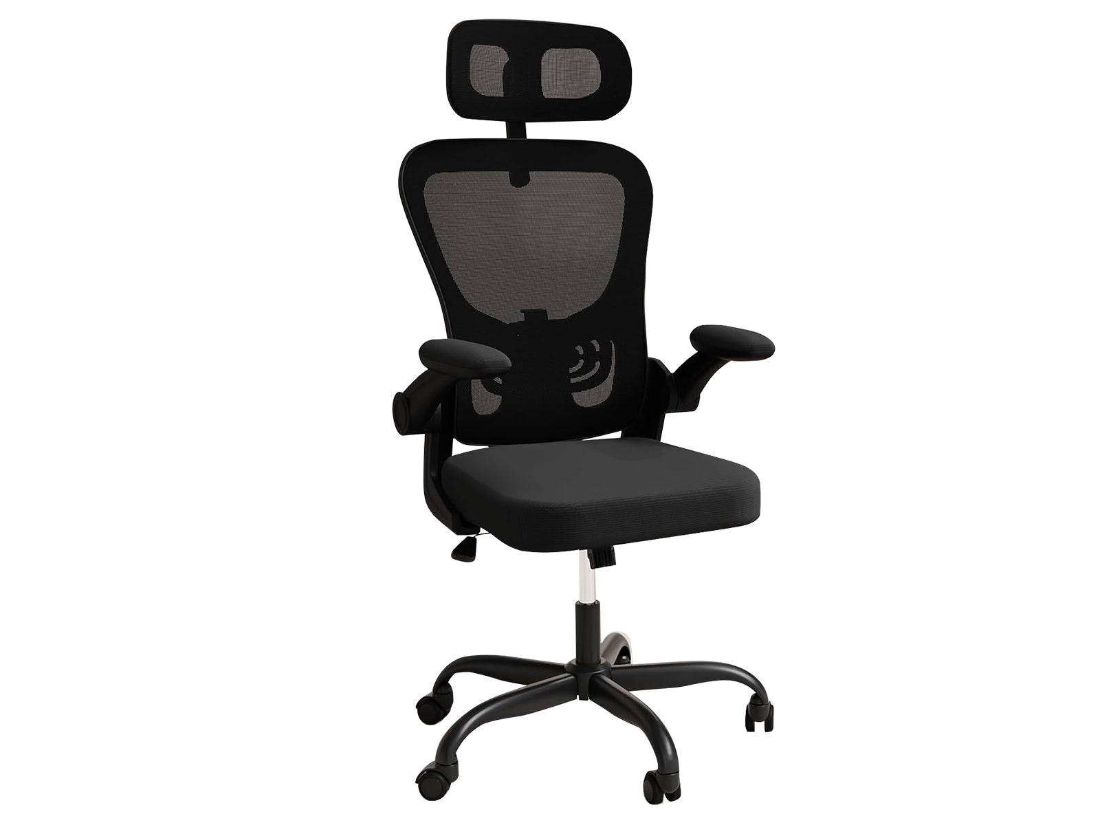 Molina Mesh Task Chair Black+Black