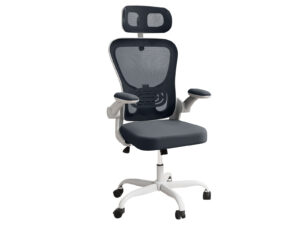 DS Molina Mesh Task Chair WhiteGrey PR72152 Office Chairs NZ DEPOT