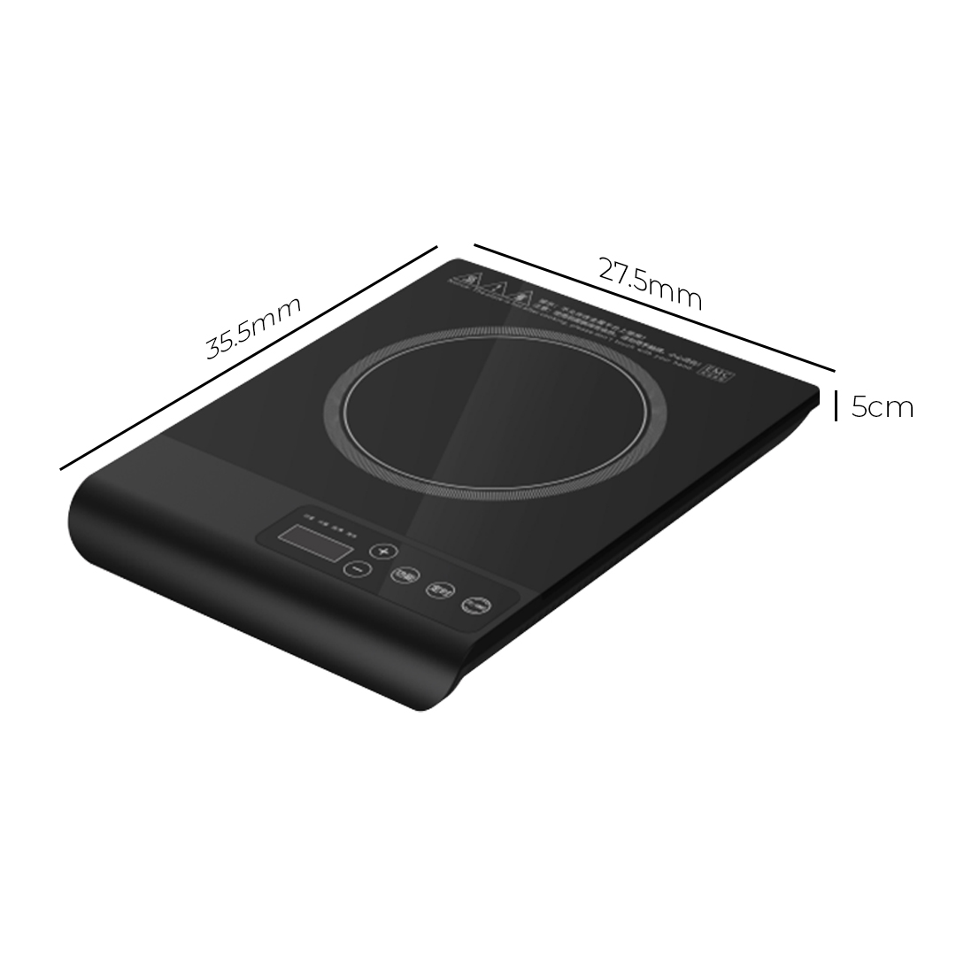 SOGA 2X 35.5cm Cooktop Electric Smart Induction Cook Top Portable Kitchen Cooker Cookware, Electronics & appliances, appliances, large appliances, cooktops, induction cooktops,  - NZ DEPOT 5