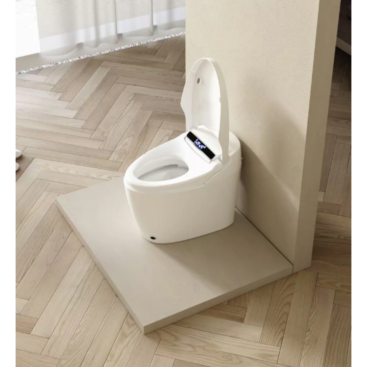 Smart Toilet Automatic Flush Wc Bidet One Piece intelligentwith Remote Smart P pan Suite NZ DEPOT 5