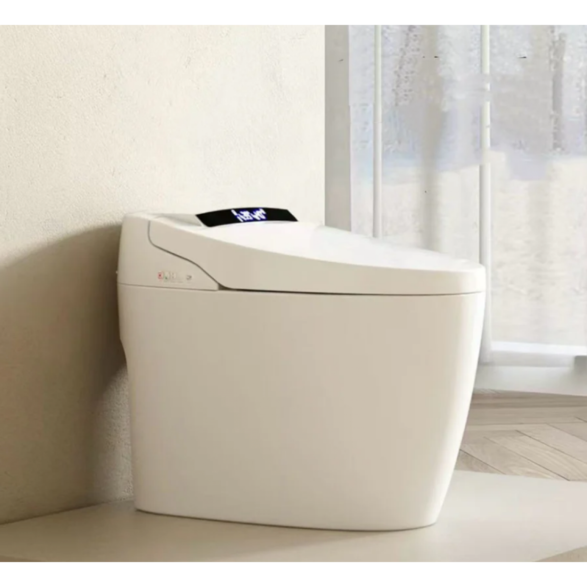 Smart Toilet - Automatic Flush Wc Bidet One Piece intelligent,with Remote, Suite - NZ DEPOT