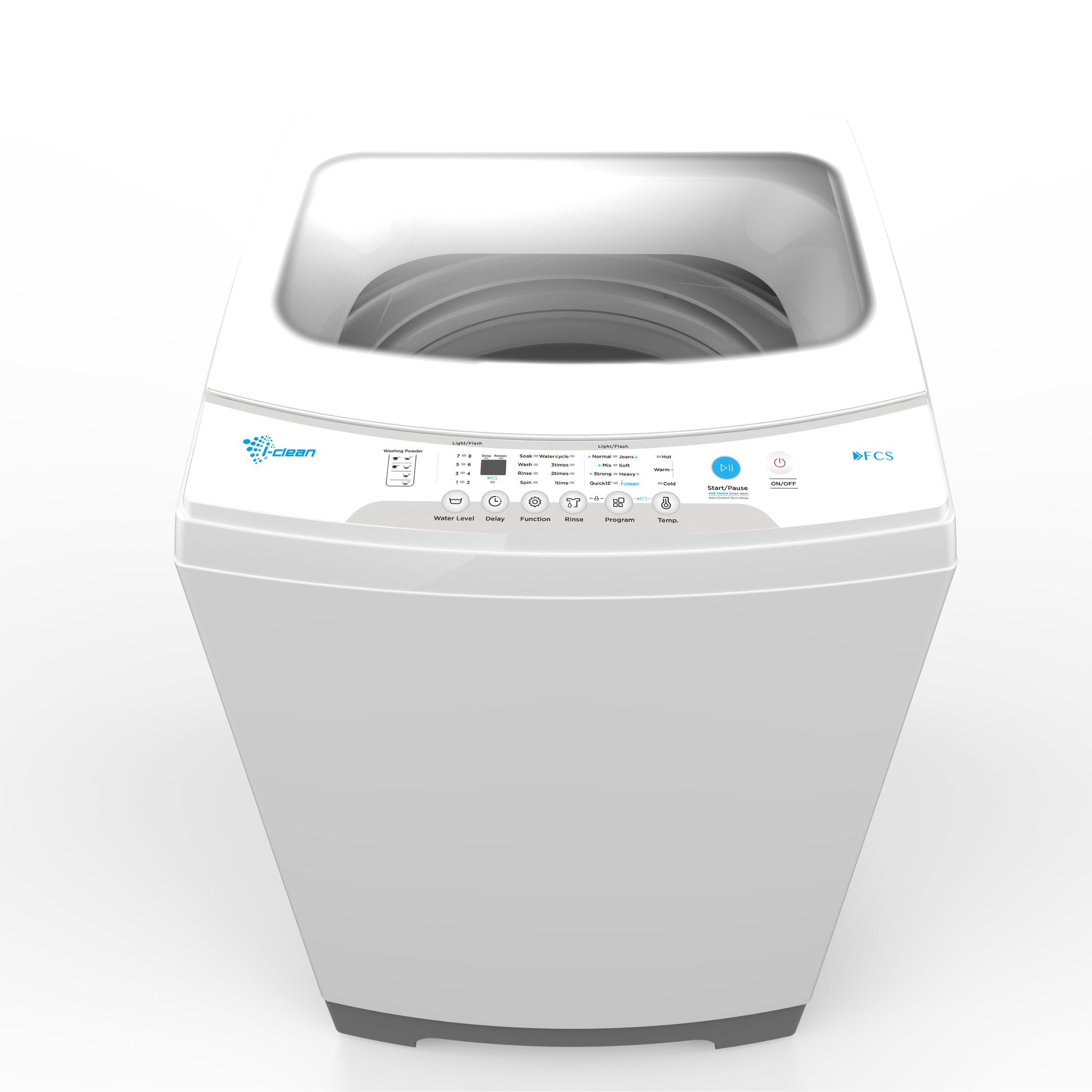 Midea 10KG Top Load Washing Machine with i-clean Function - White Color - Top Load Washing Machines - MAE04100/W-1 - NZ DEPOT