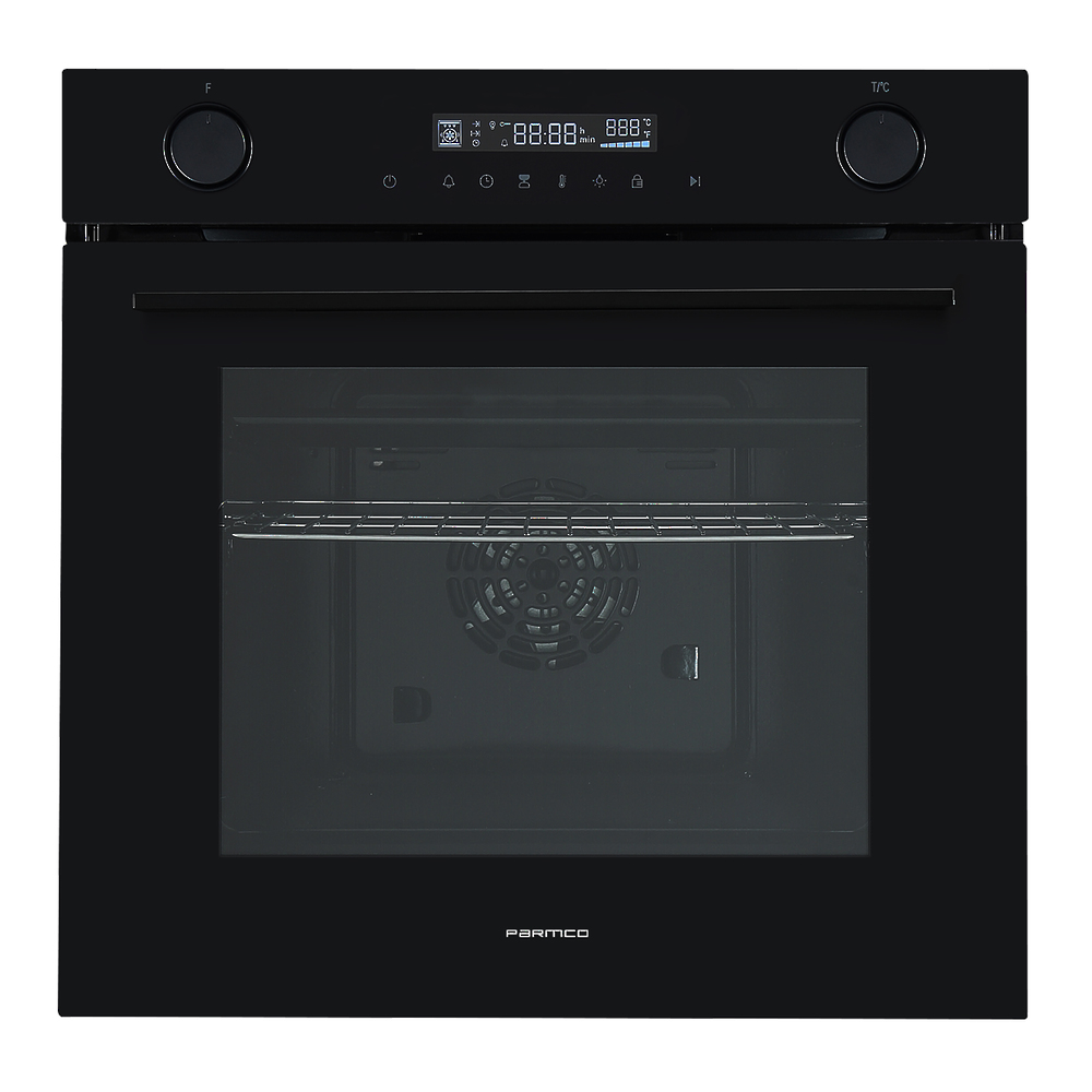 Parmco 600mm 80 Litre, 14 Function, Black Oven - NZDEPOT